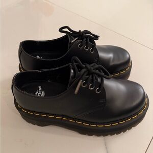 Dr. Martens Black Leather Shoes